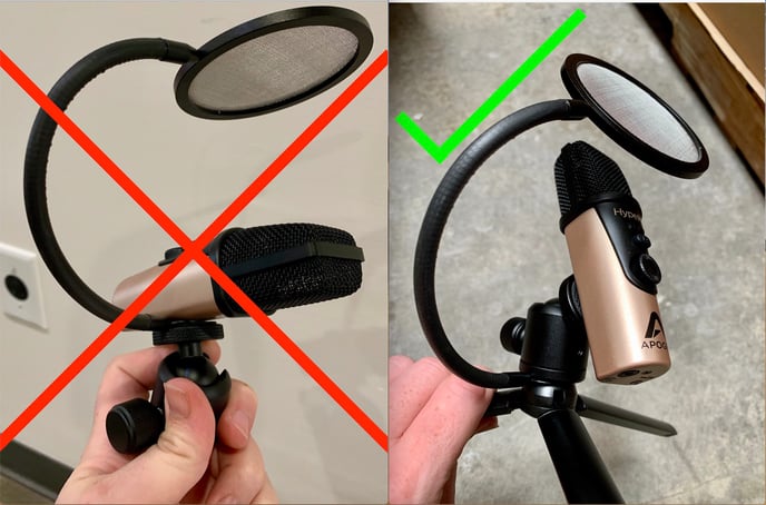 How To Setup and Adjust HypeMic's Pop Filter and Tripod